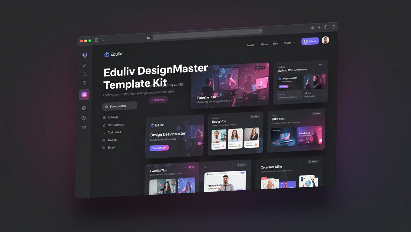 Preview of Eduliv DesignMaster Template Kit