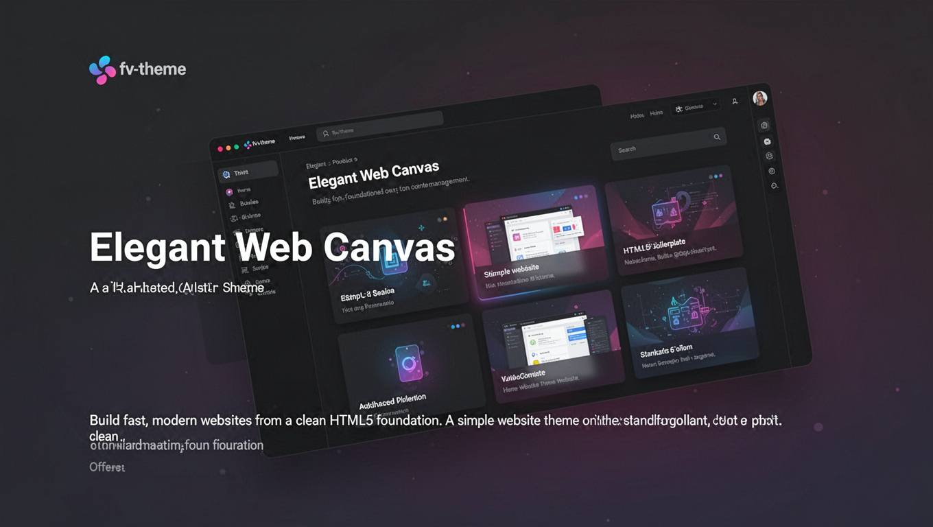 Preview of Elegant Web Canvas