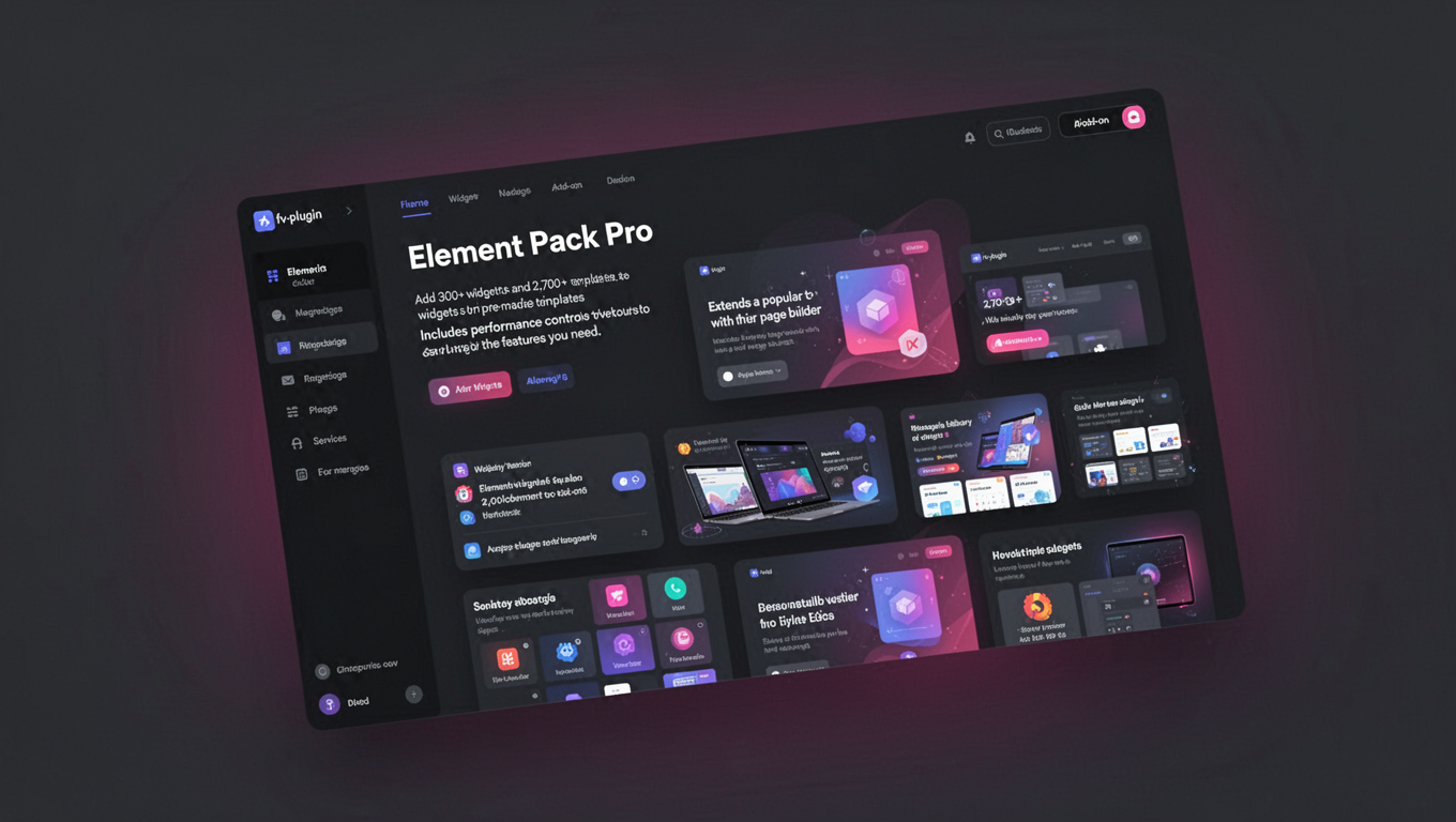 Preview of Element Pack Pro