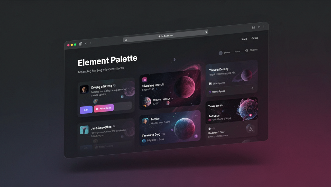 Preview of Element Palette