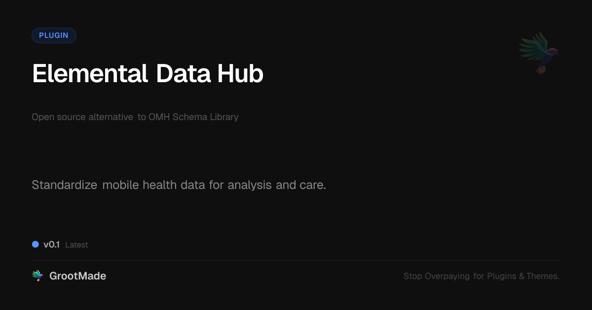Preview of Elemental Data Hub