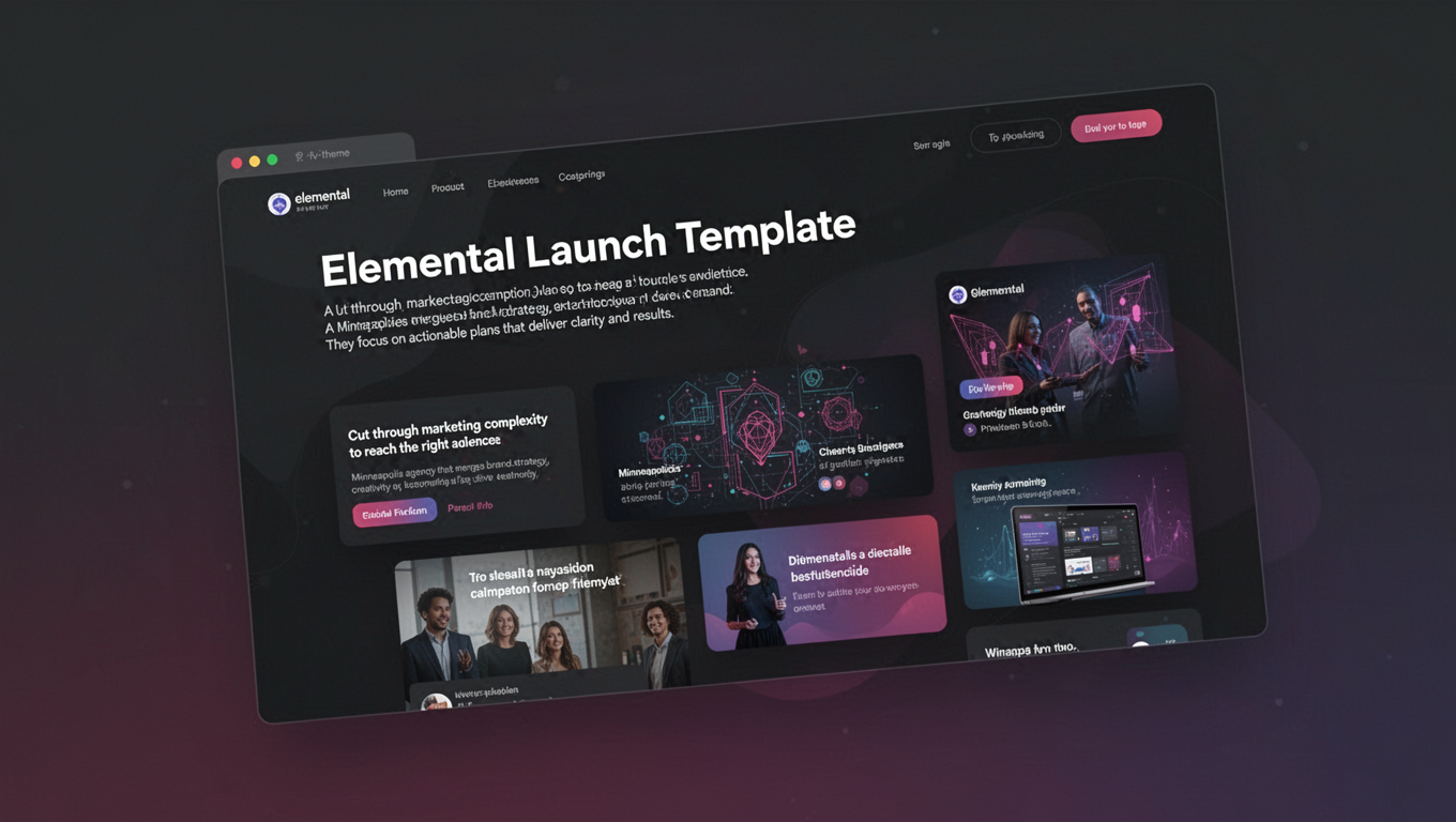Preview of Elemental Launch Template