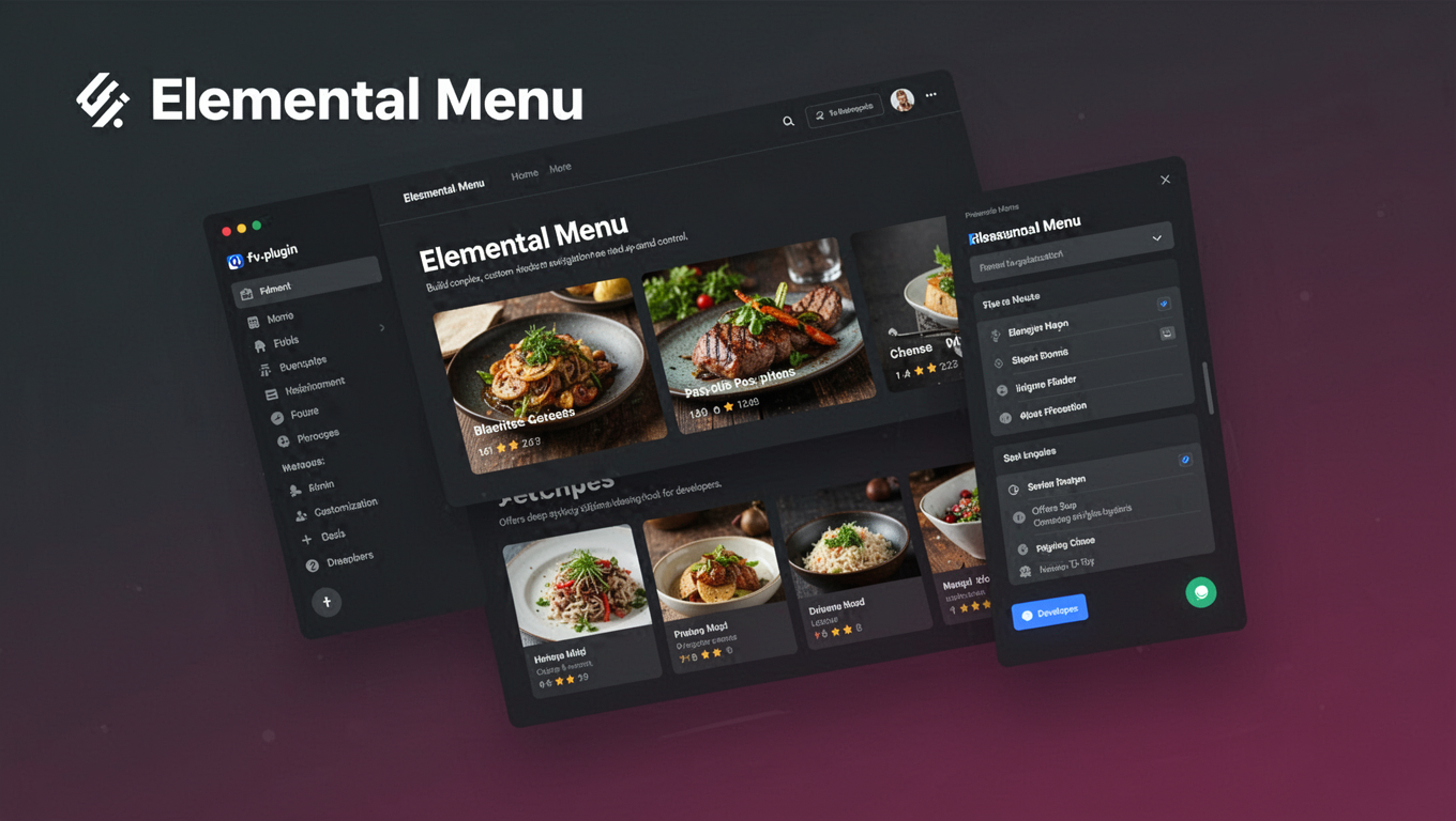 Preview of Elemental Menu