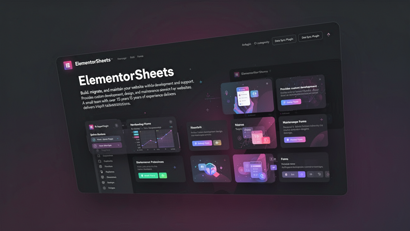 Preview of ElementorSheets