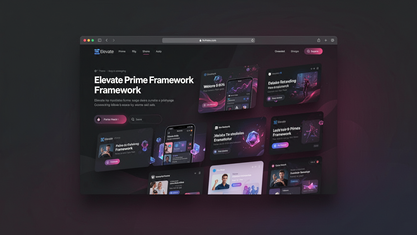 Preview of Elevate Prime Framework