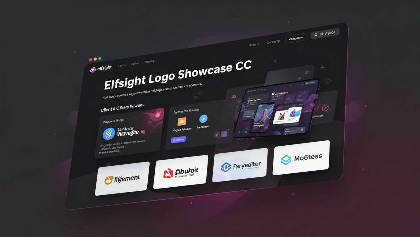Preview of Elfsight Logo Showcase CC