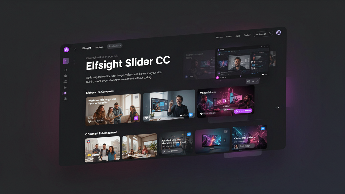 Preview of Elfsight Slider CC