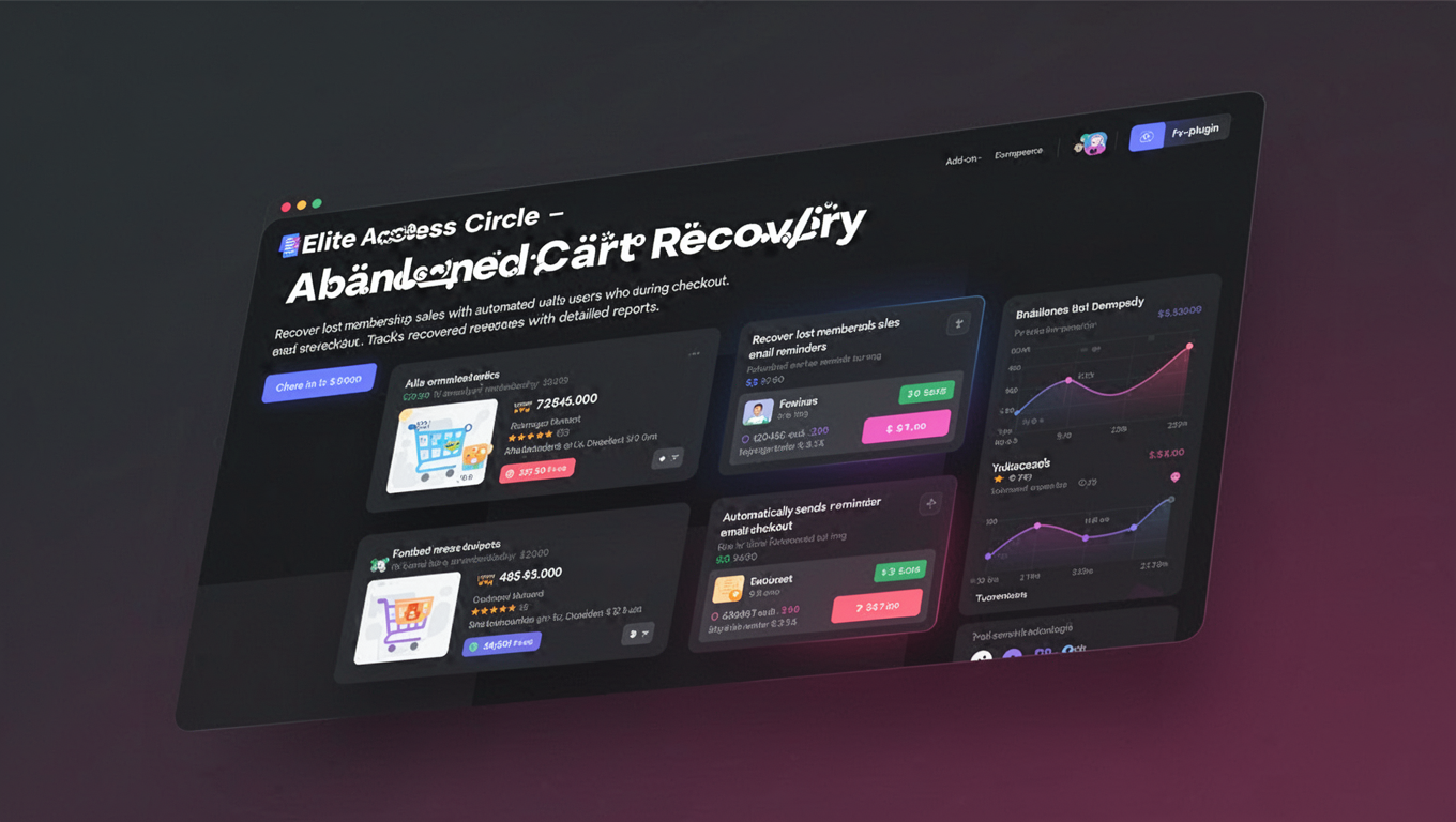 Preview of Elite Access Circle - Abandoned Cart Recovery
