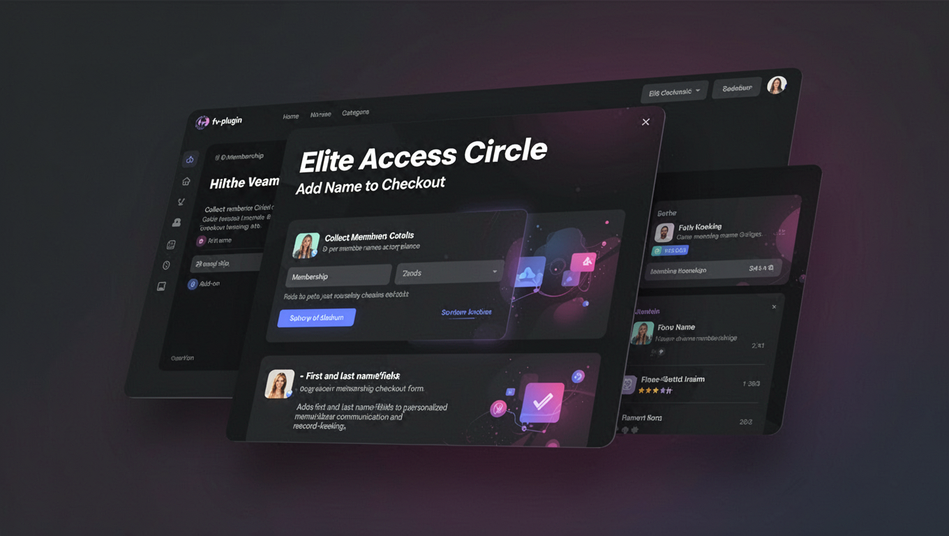 Preview of Elite Access Circle - Add Name to Checkout
