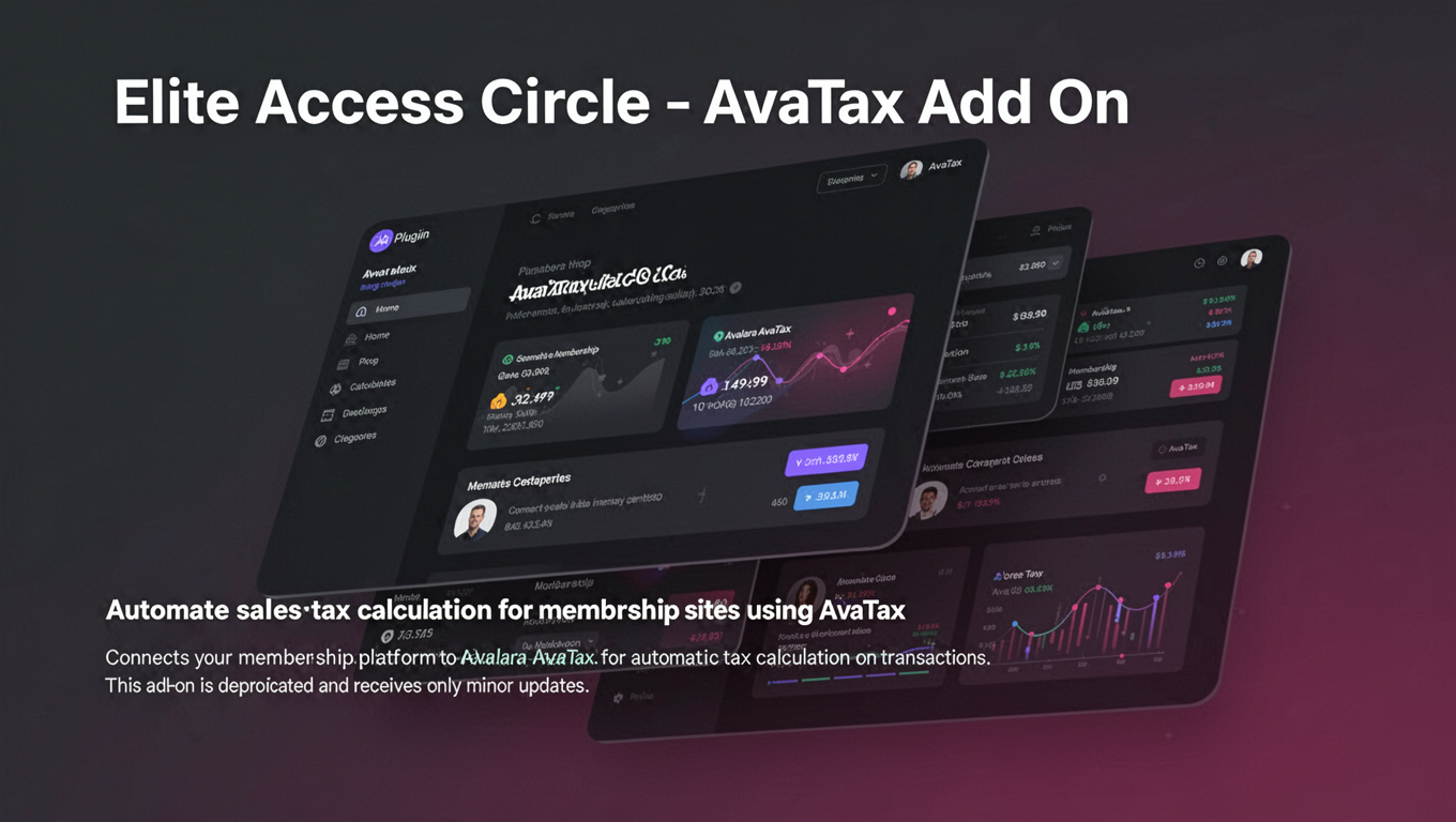Preview of Elite Access Circle - AvaTax Add On