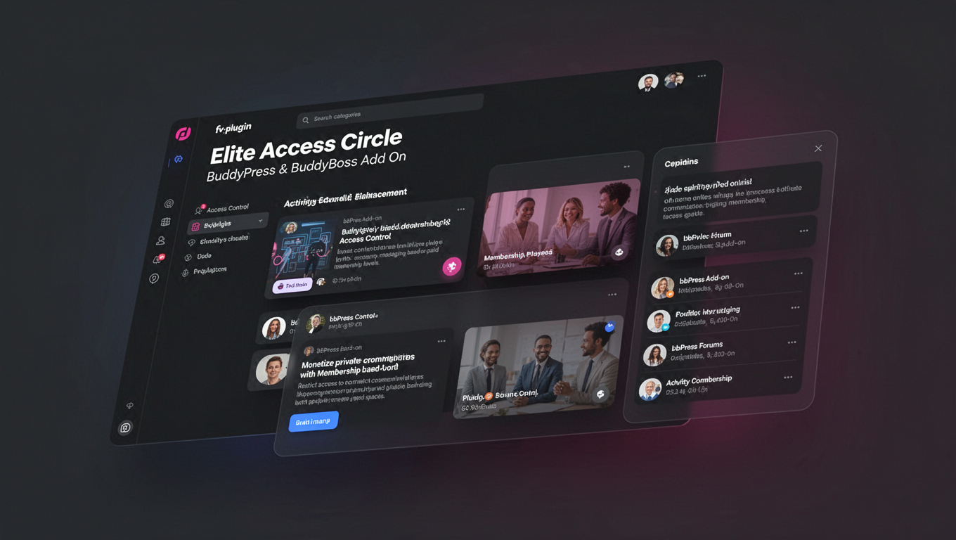 Preview of Elite Access Circle - BuddyPress & BuddyBoss Add On