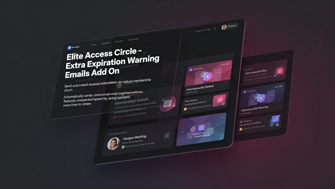 Preview of Elite Access Circle - Extra Expiration Warning Emails Add On