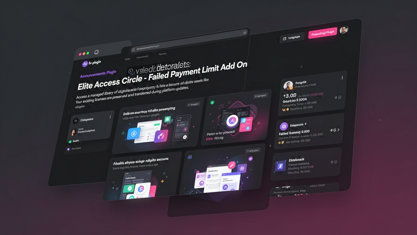 Preview of Elite Access Circle - Failed Payment Limit Add On