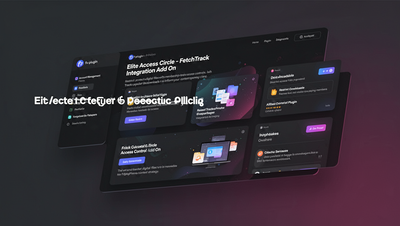 Preview of Elite Access Circle - FetchTrack Integration Add On