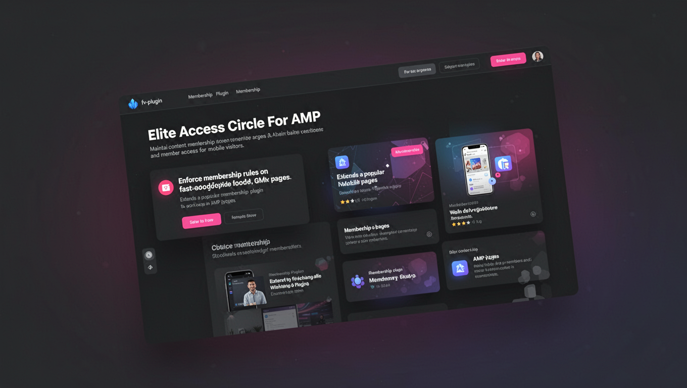 Preview of Elite Access Circle For AMP