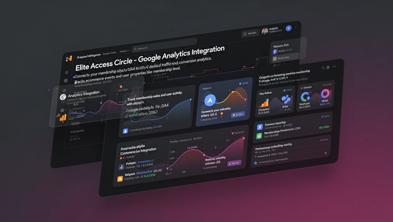 Preview of Elite Access Circle - Google Analytics Integration