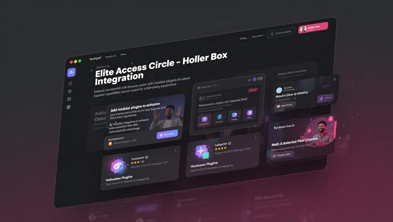 Preview of Elite Access Circle - Holler Box Integration