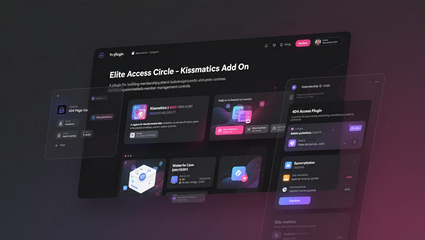 Preview of Elite Access Circle - Kissmetrics Add On