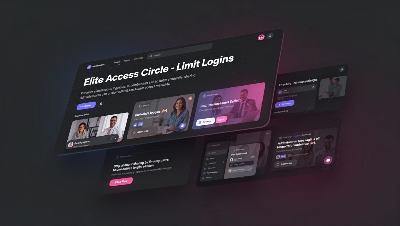 Preview of Elite Access Circle - Limit Logins