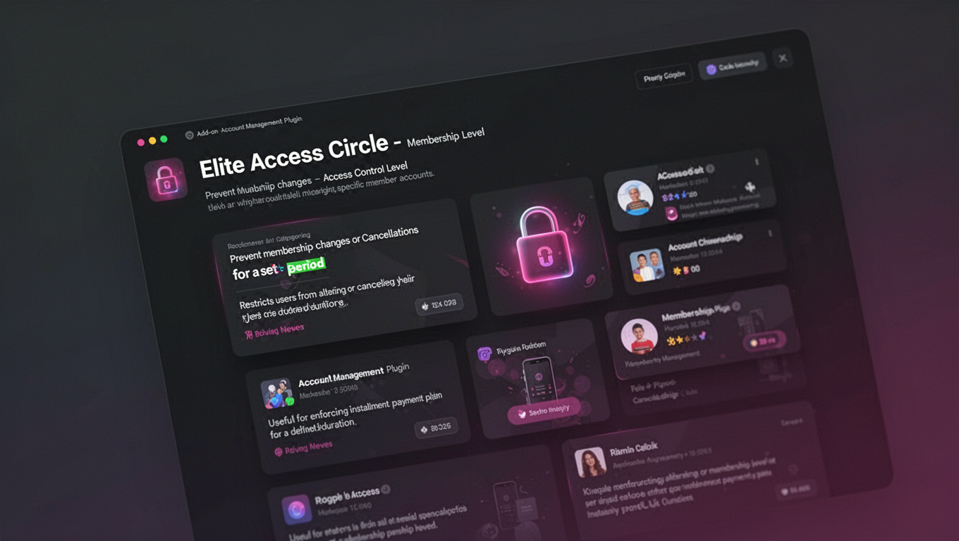 Preview of Elite Access Circle - Lock Membership Level