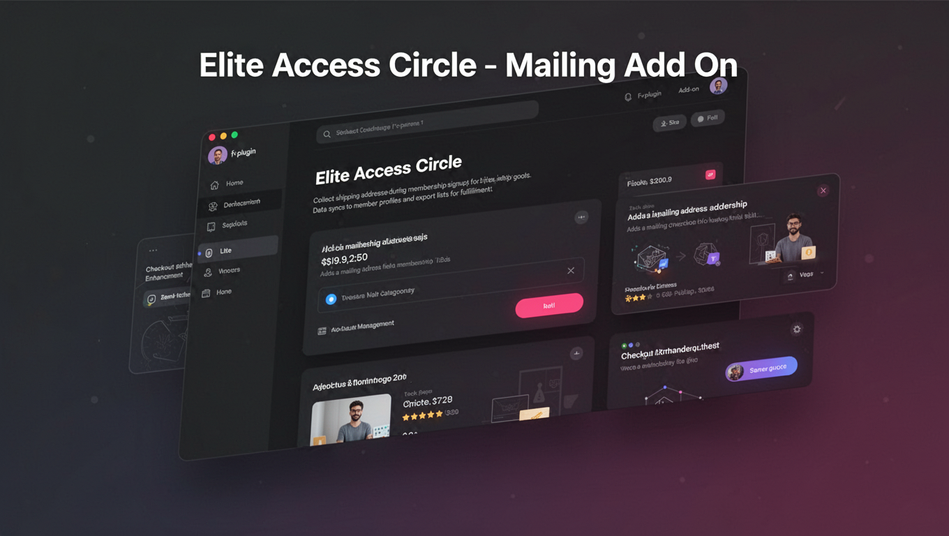 Preview of Elite Access Circle - Mailing Add On