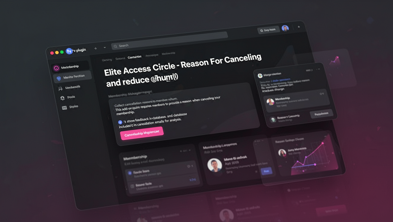 Preview of Elite Access Circle - Reason For Cancelling Add On