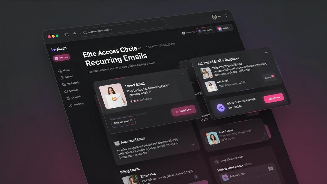 Preview of Elite Access Circle - Recurring Emails