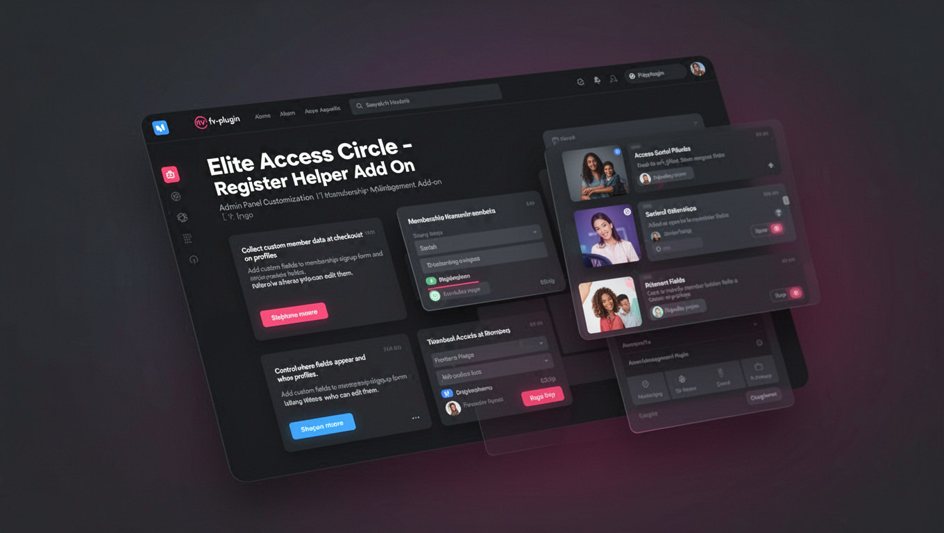 Preview of Elite Access Circle - Register Helper Add On