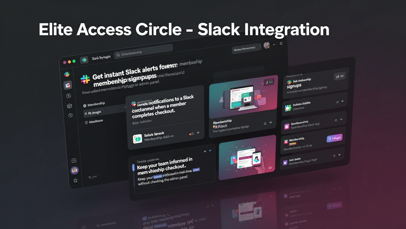 Preview of Elite Access Circle - Slack Integration