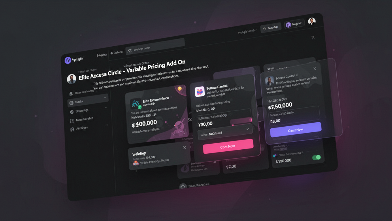 Preview of Elite Access Circle - Variable Pricing Add On
