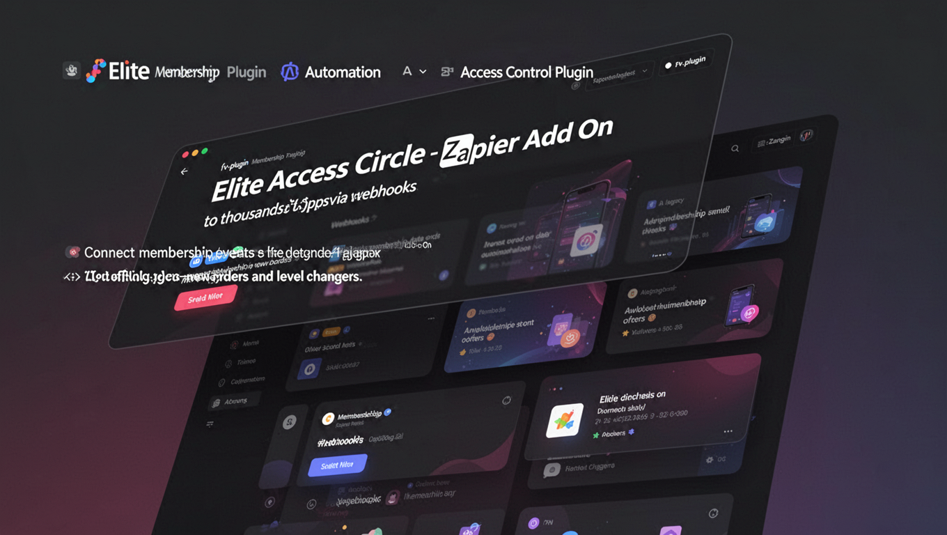 Preview of Elite Access Circle - Zapier Add On