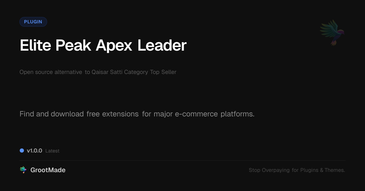 Preview of Elite Peak Apex Leader