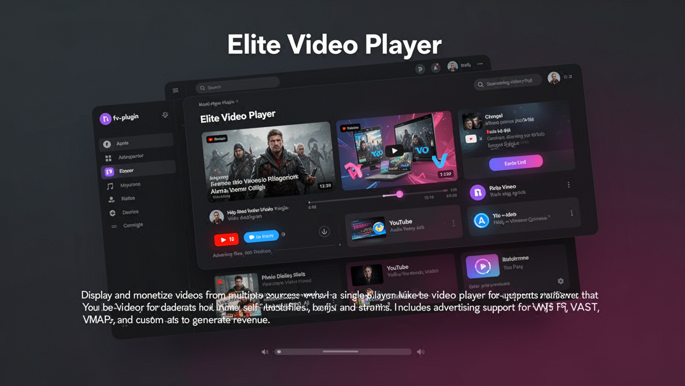 Preview of Elite Video Player