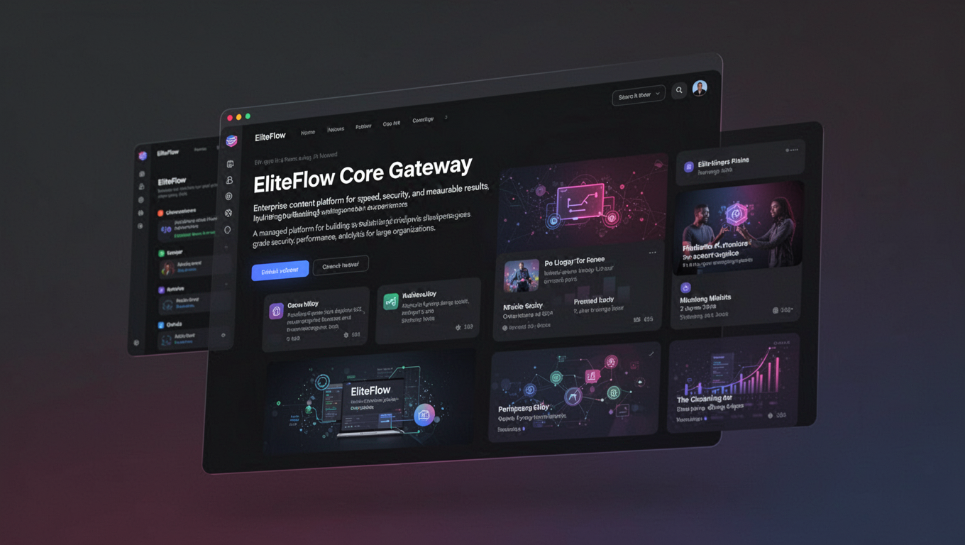 Preview of EliteFlow Core Gateway