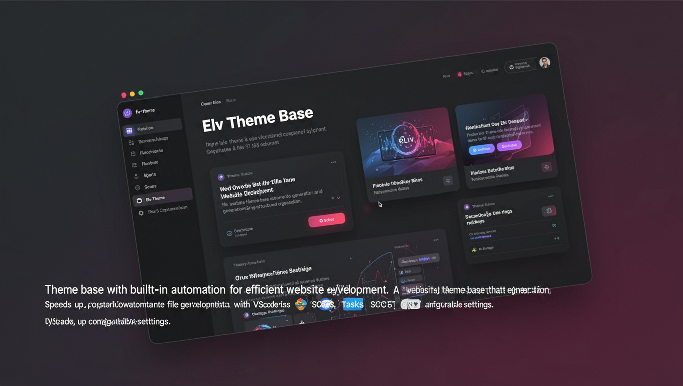 Preview of Elv Theme Base