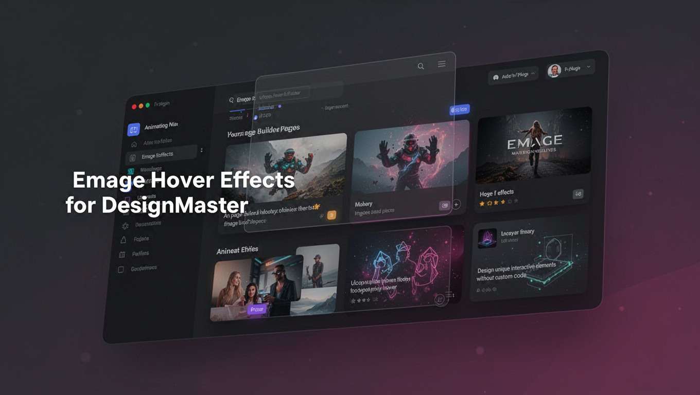 Preview of Emage Hover Effects for DesignMaster