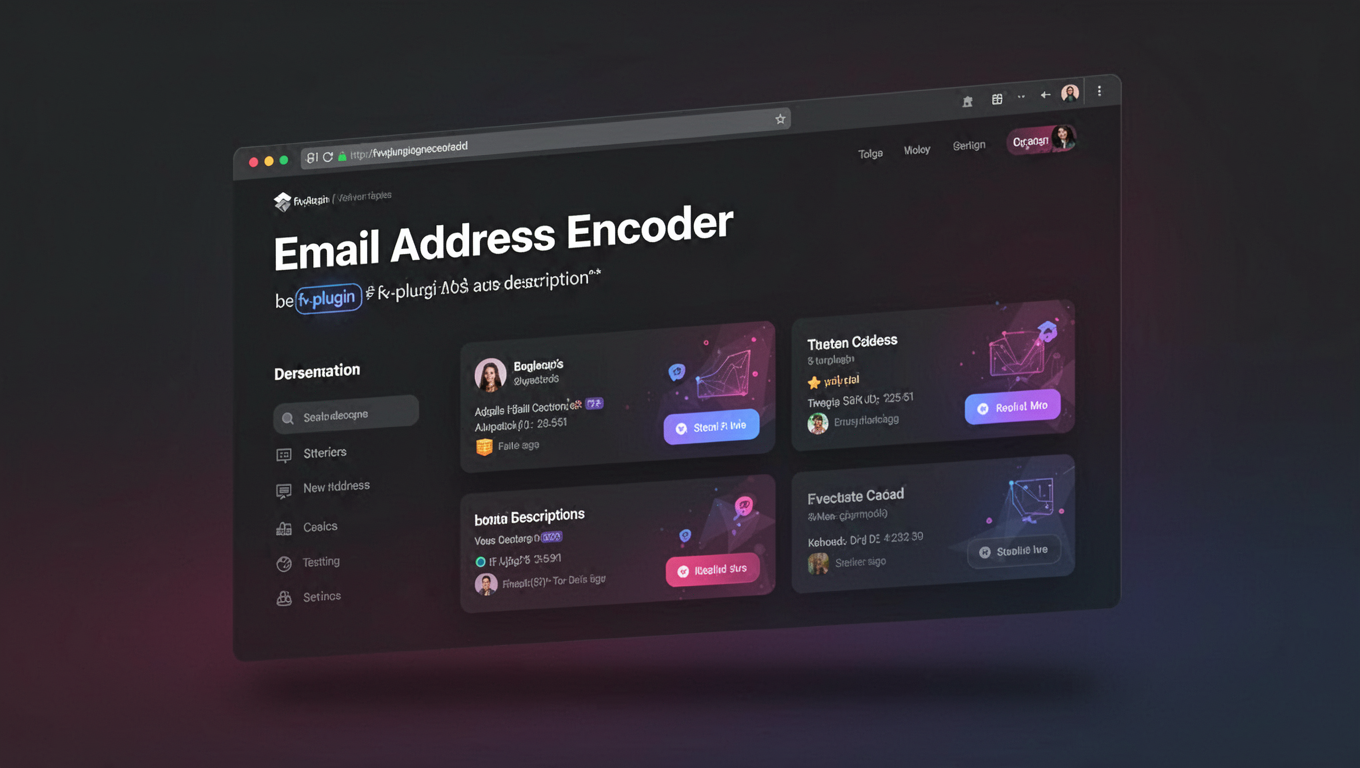 Preview of Email Address Encoder