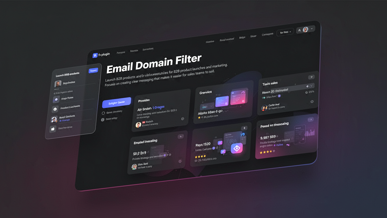 Preview of Email Domain Filter