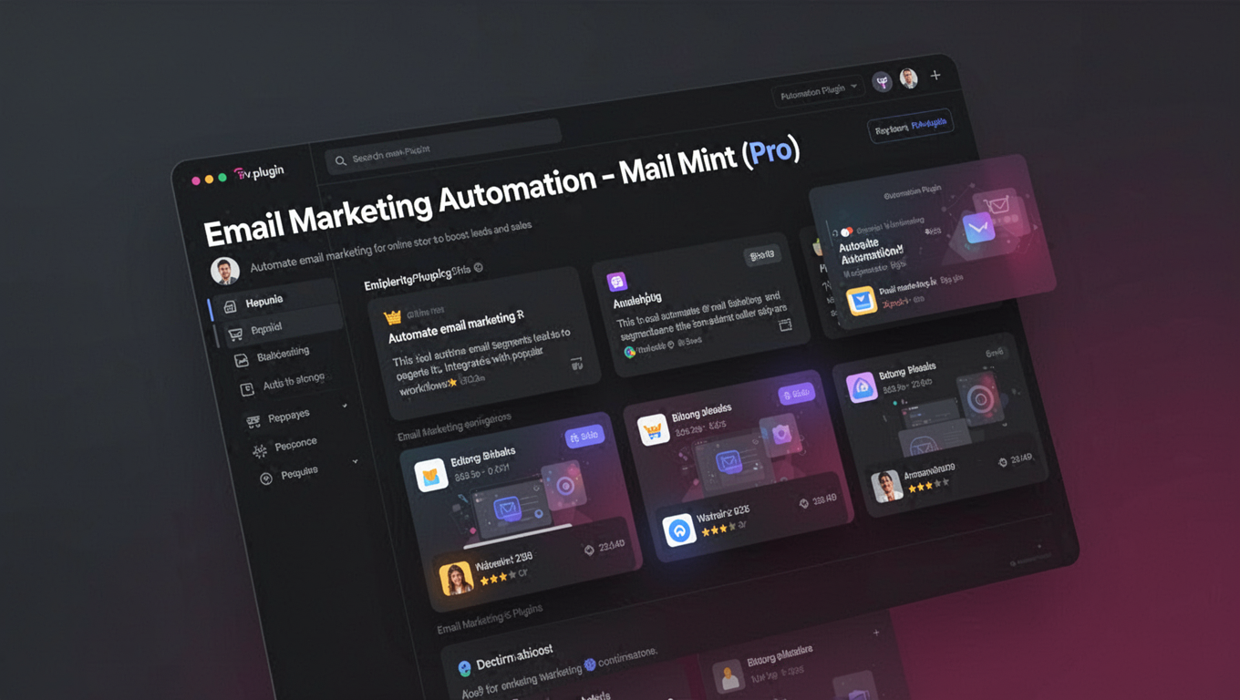 Preview of Email Marketing Automation - Mail Mint (Pro)