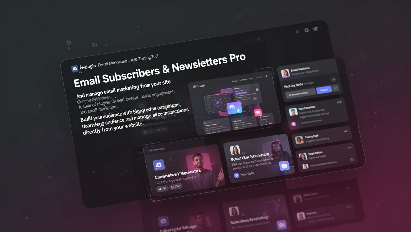 Preview of Email Subscribers & Newsletters Pro