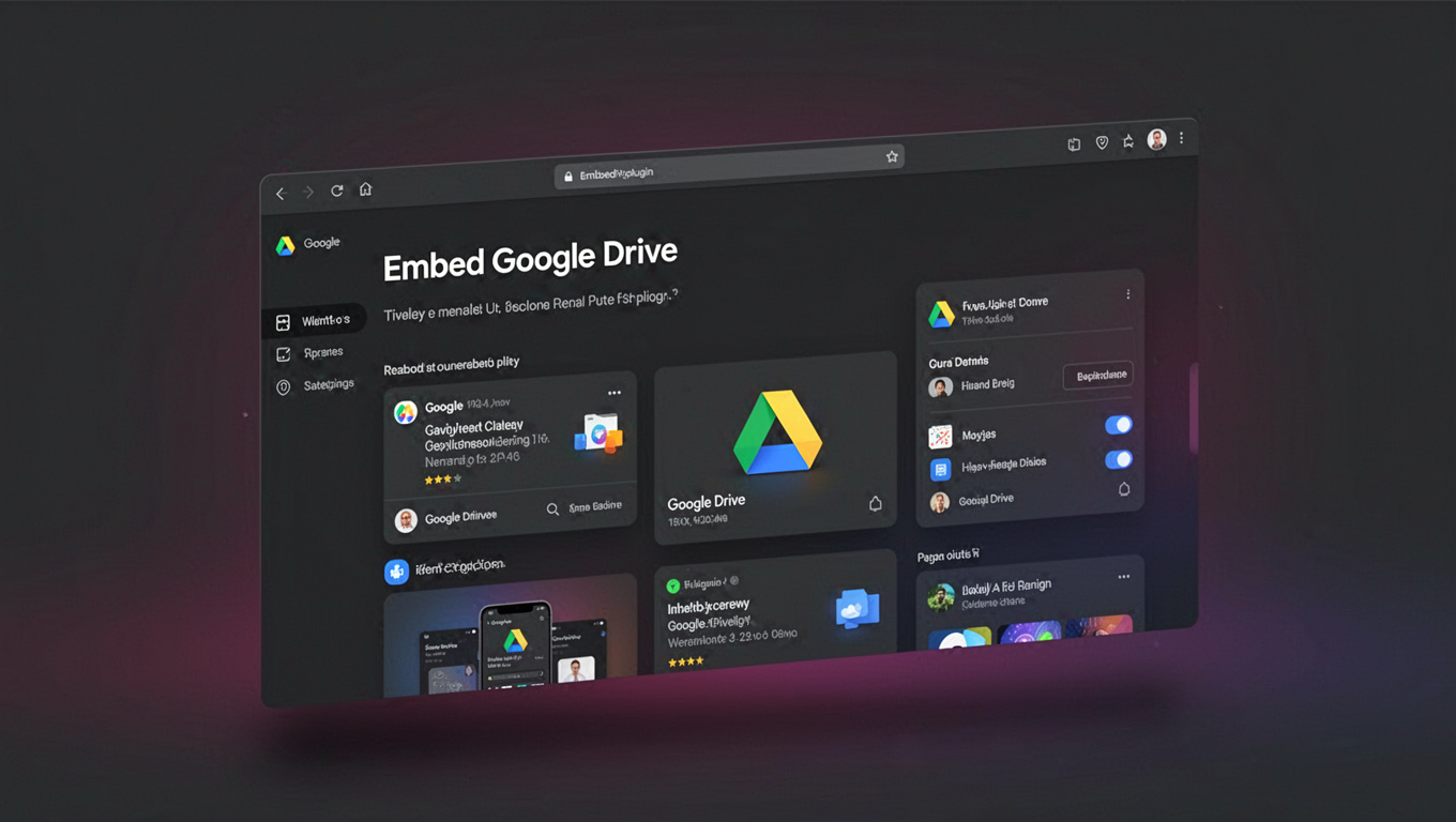 Preview of Embed Google Drive