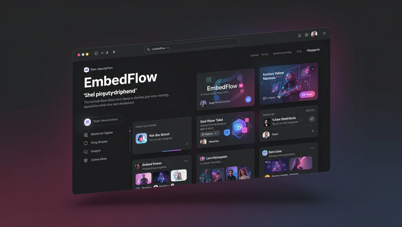 Preview of EmbedFlow
