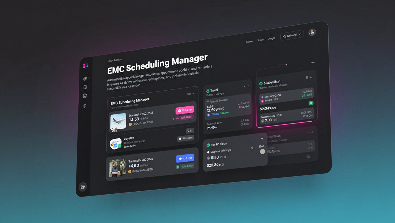 Preview of EMC Scheduling Manager