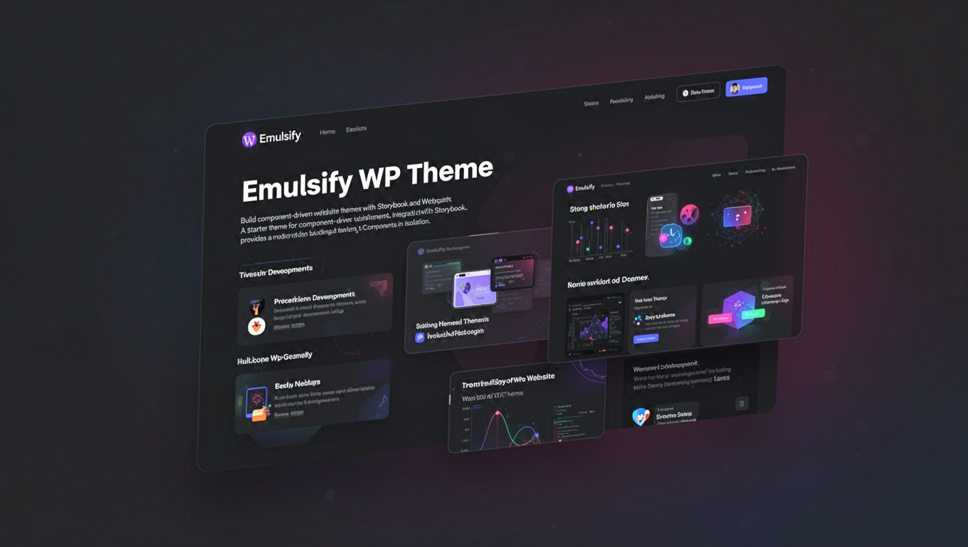 Preview of Emulsify WP Theme