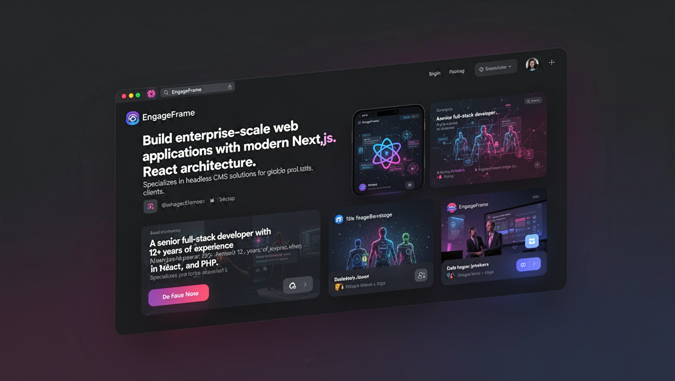Preview of EngageFrame