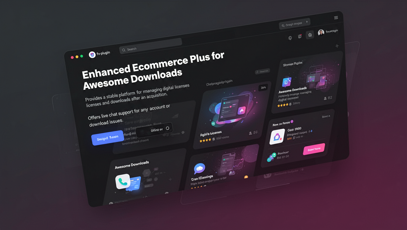 Preview of Enhanced Ecommerce Plus for Awesome Downloads