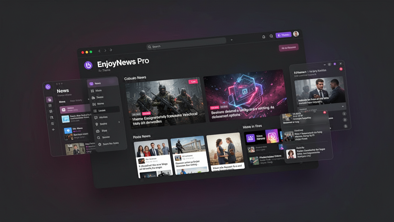 Preview of EnjoyNews Pro