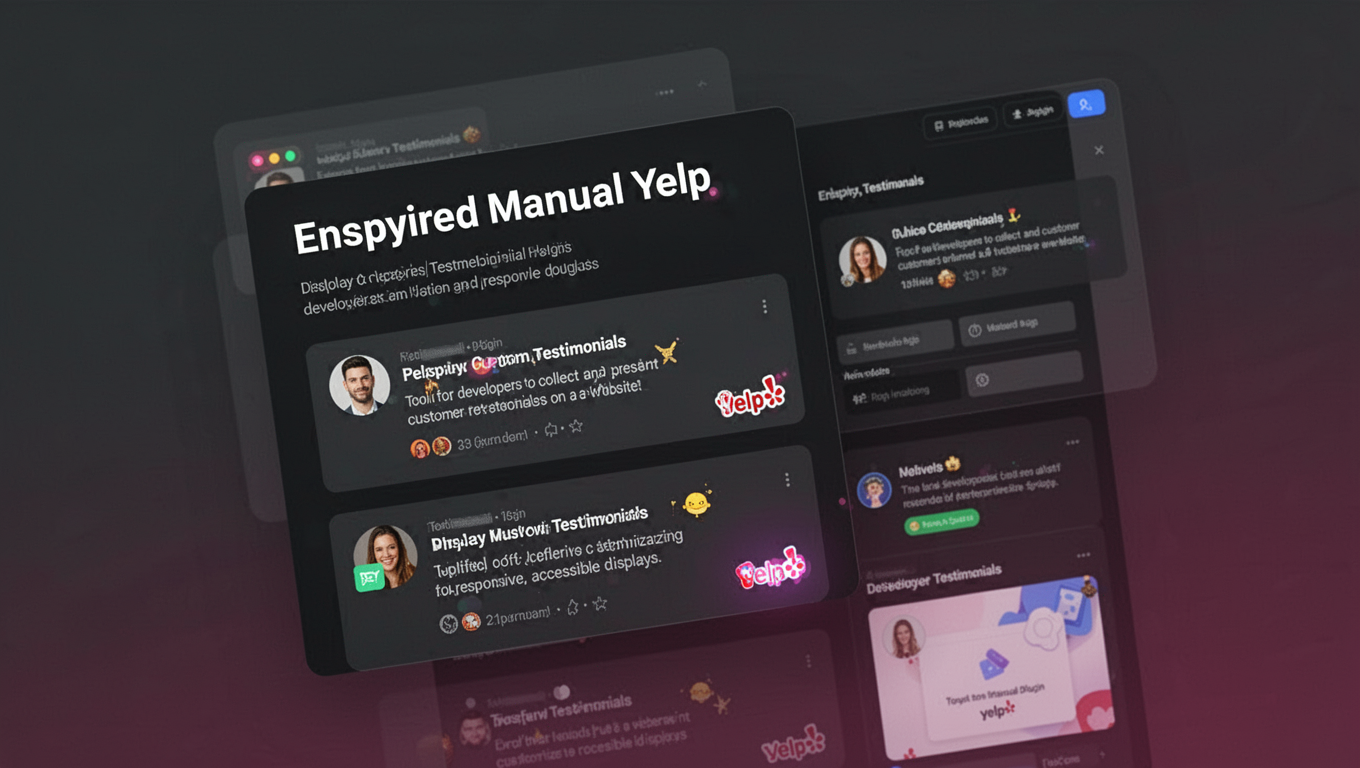 Preview of Enspyred Manual Yelp