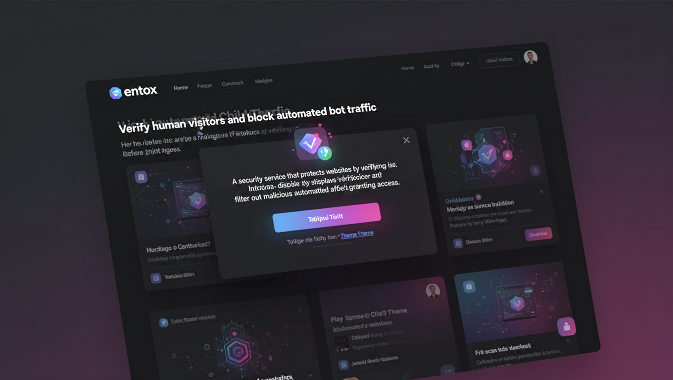 Preview of entox Child Theme