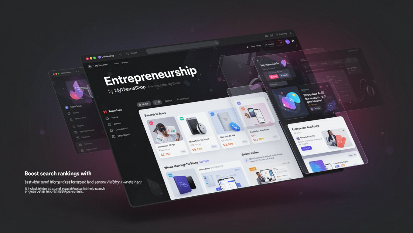 Preview of Entrepreneurship by MyThemeShop